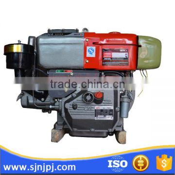 Small 12 hp walking tractor diesel engine holpper cold type with light