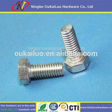 Steel black oxide Hex head bolt