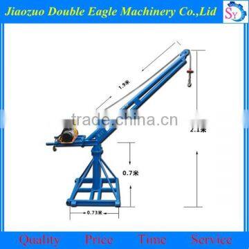 high quality small lift crane and small construction jib crane