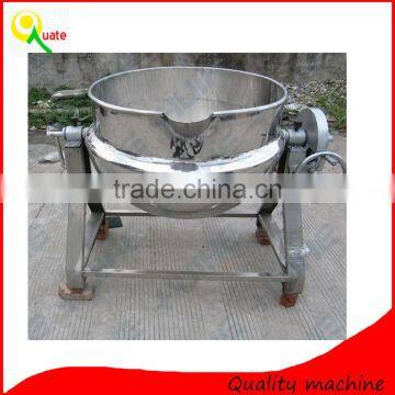 Industrial cooking pot with mixer