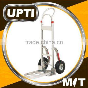 Taiwan Made High Quality Flow Back Handle Aluminium Hand Truck