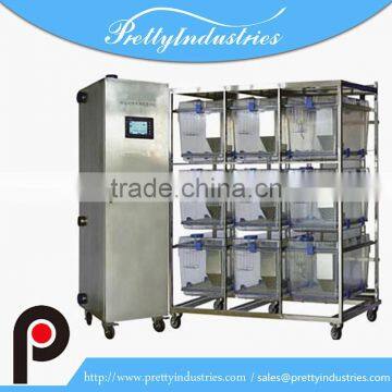 RBC9S8 3 line 3layer laboratory IVC rabbit cages