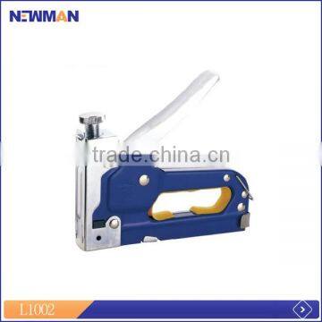 3 Way 4-14mm Heavy Duty Manuel Industrial Using gs Bea Staple Gun for Wood