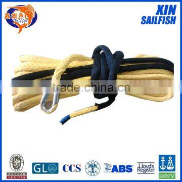 yellow winch rope with bbest quality