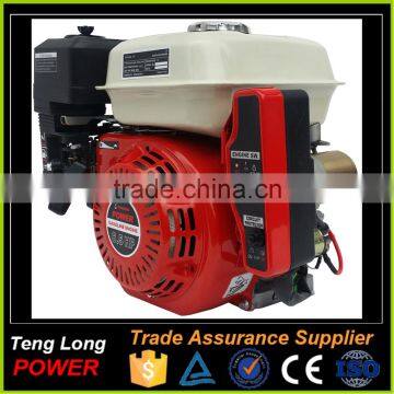 CE Certificated 6.5 HP 4 Stroke Small Electric Start Gasoline Engine photo-2
