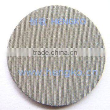 Multilayer Wire Mesh Sintered Stainless Steel Filter Disc photo-4