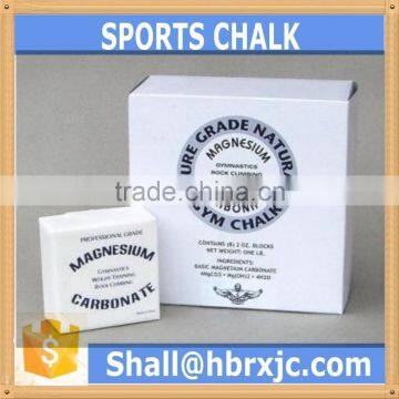 top grade whiting crunch powder chalk for sports