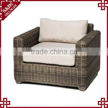 Wholesale Modern Indoor Sectional Rattan Furniture Living Room Sofa Set photo-2