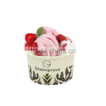 9oz 250ML Custom Printed Disposable Ice Cream Paper Cups photo-2