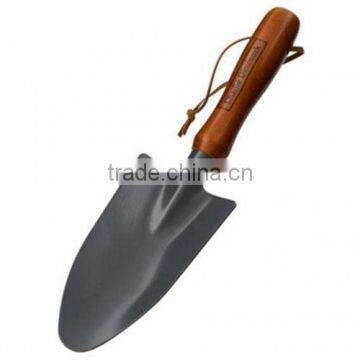 Wooden Handle Trowel and Fork Set