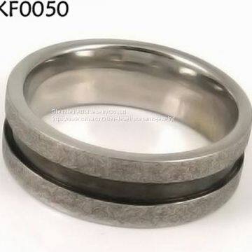 OEM / ODM Titanium Steel Jewelry Steel Band Ring For Gift photo-3