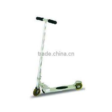 Two wheel kick n go scooter