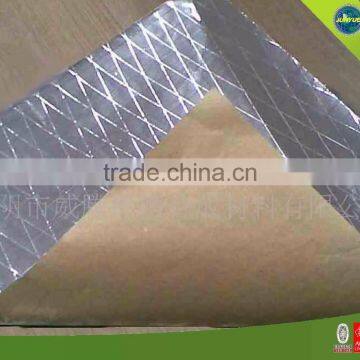 Sliver Aluminum Foil Reflective Woven Fabric Cloth Thermal Insulation Materials Multiple Layers photo-3
