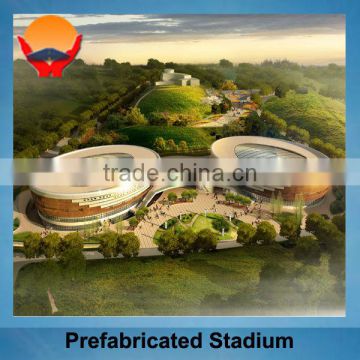 China Honglu Steel Prefab Stadium Building