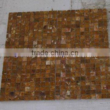New Selling Attractive Style BROWN GOLDEN ONYX MOSAIC TILES COLLECTIONS photo-3
