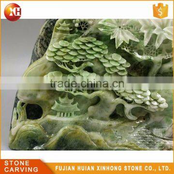 Natural Lively Strongly Recommend Chinese Green Jade Bead