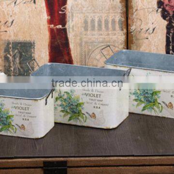 Made in China Wholesale Galvanized Mini Metal Pitcher Flower Vase photo-4