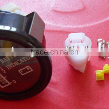 12V, 24V, 36V, 48V,60V, 72V,led Light Battery Indicator (round) photo-4