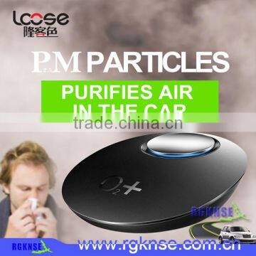 Portable O2+ mini auto car use air purifier high quality car air purifier clearner