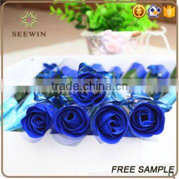 Single Stem Dried Rose Soap Flowers photo-3