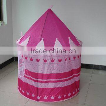 Hot Selling Lovely Girl Play Tent Pink Princess Castle Tent photo-3