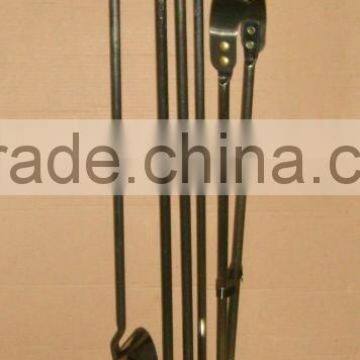 Home Antique Handle Steel Fireplace Tools photo-2