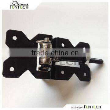 Made in China Fentech Adjustable Self-Closing Stainless Steel Black Gate Adjustable Hinge photo-4