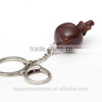 Lovely Brown Bear Custom Keychain photo-4