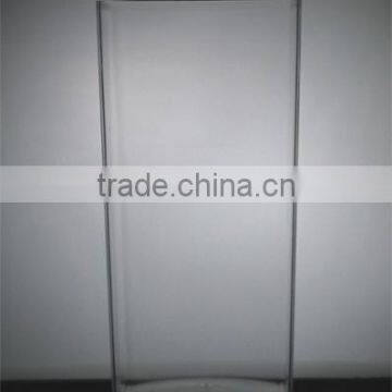 Indoor Clear Plastic Cylinder Vase ( Cube ) Acrylic Vase/flower Pot photo-2