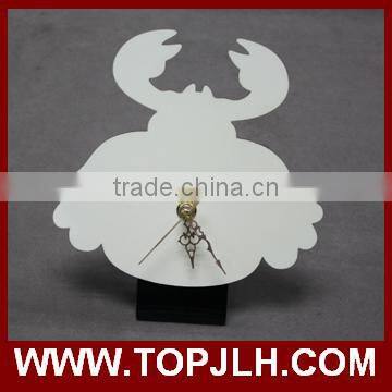 2017 Topjlh Custom Printed Zodiac Shaped Wood Craft Clock photo-5