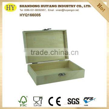 FSC DIY Christmas Gift Wooden Box With Photo Frame photo-2