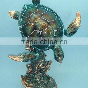 Custom Sea Animal Green Sea Turtle Statue photo-2