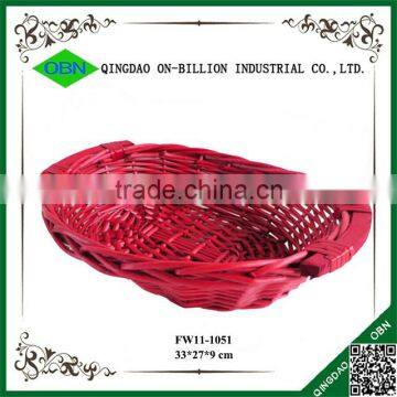 Wholesale Cheap Hand Woven Wicker Fruit Bowl photo-2