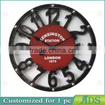 factory directly sell hanging rustic clock