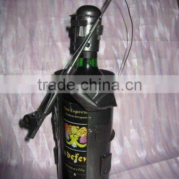 Metal wine holder (J-055)