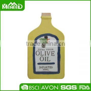 Germany durable olive oil shaped plastic melamine breakfast board