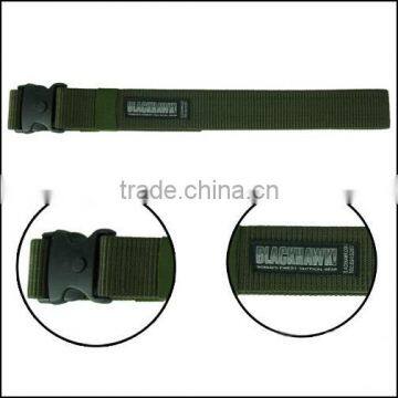 Hot sale green nylon belt military