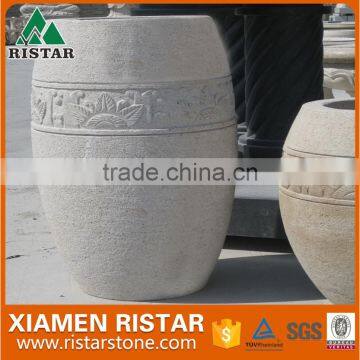 Nature Granite Stone Planter Set photo-3