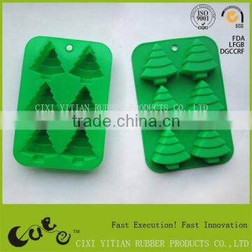 Chrismas tree silicone shaped cake mold silicone baking mold