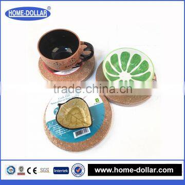 Hot Saling Natural Round Cork Trivet photo-4