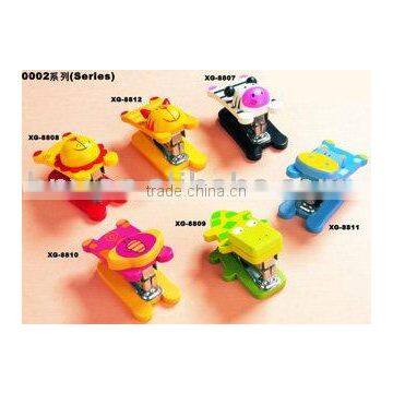 Mini size no.10 cute animal stapler for children