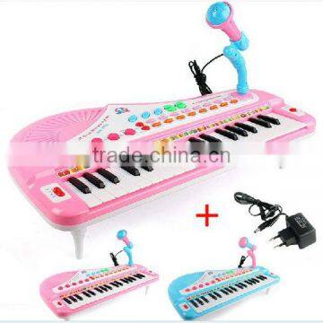 2014 new musical instrument toys, plastic electronic piano toy for kids