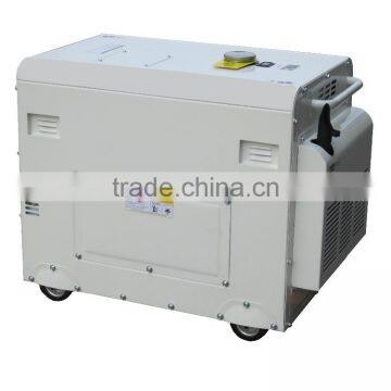 100% Copper Wire 5KW Electric Start Single/three Phase Sound Proof Diesel Generators Welding Machine photo-3
