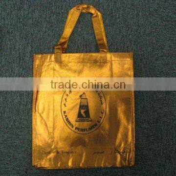 Gold Laminated PP Non-woven Bag&Metallic non-woven Bag(TM-GLNWB-001)