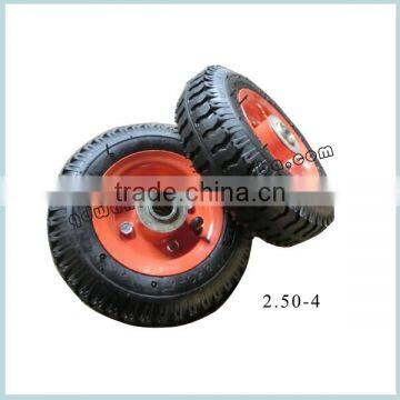 Made in China Small Wheelbarrow Wheels With Tires photo-5