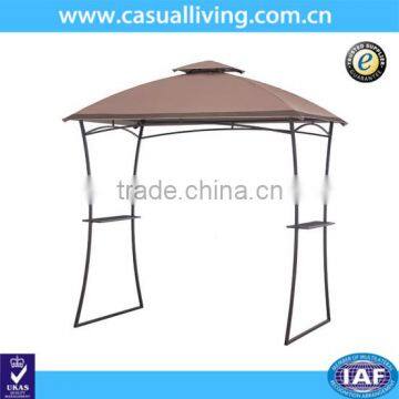 Heavy Duty Cast Iron Powder Coated Gazebo Tent Outdoor Wrought Iron Pavilion