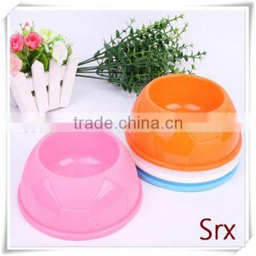 2015 Classic Supplier Price Transparent Colored Plastic Cat Dog Pet Round Bowl Manufacturer photo-2