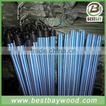 Pvc Coated Wooden Stick/plastic Broom Handle/ photo-4