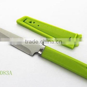 D-083A New fashion travel knife stainless steel kitchen fruit caving and salad knife