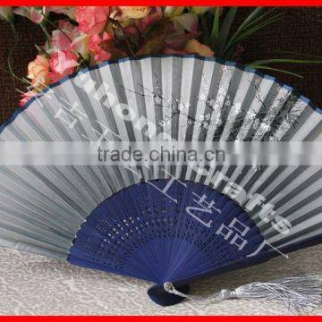 Chinese Style Bamboo Fabric Fan photo-3